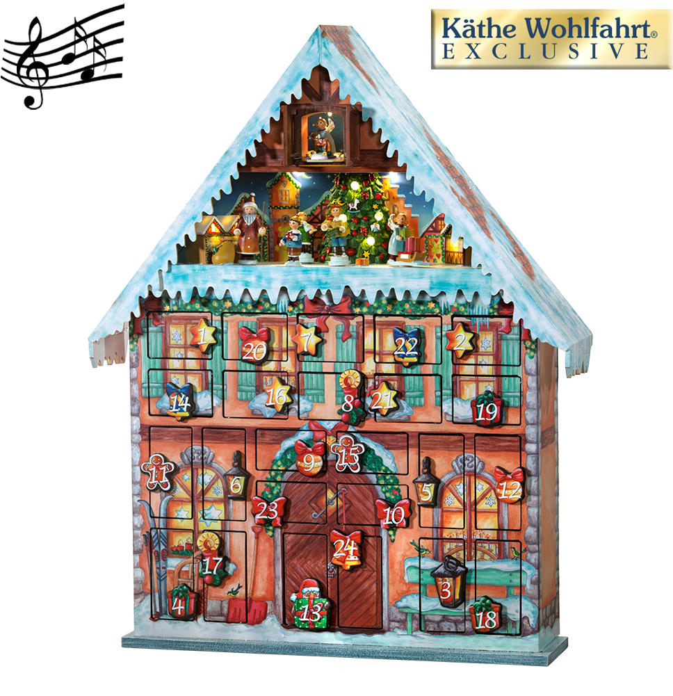 Advent Calender House "christmas Joy" (1000x1000), Png Download