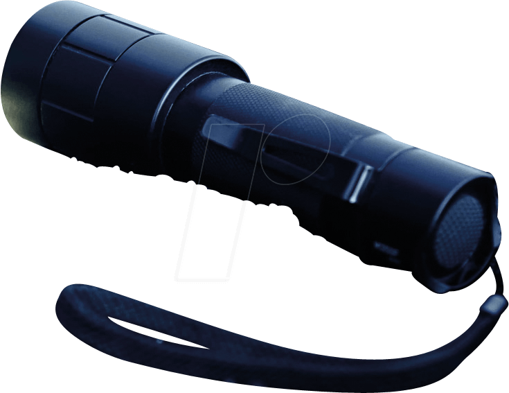 Led Torch M350f, 320 Lm, Black, 4x Aaa Ansmann (735x567), Png Download