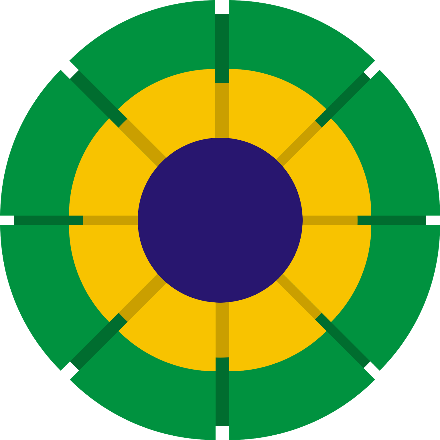 O Verde, Amarelo E O Azul São As Cores Nacionais Do (1600x1600), Png Download