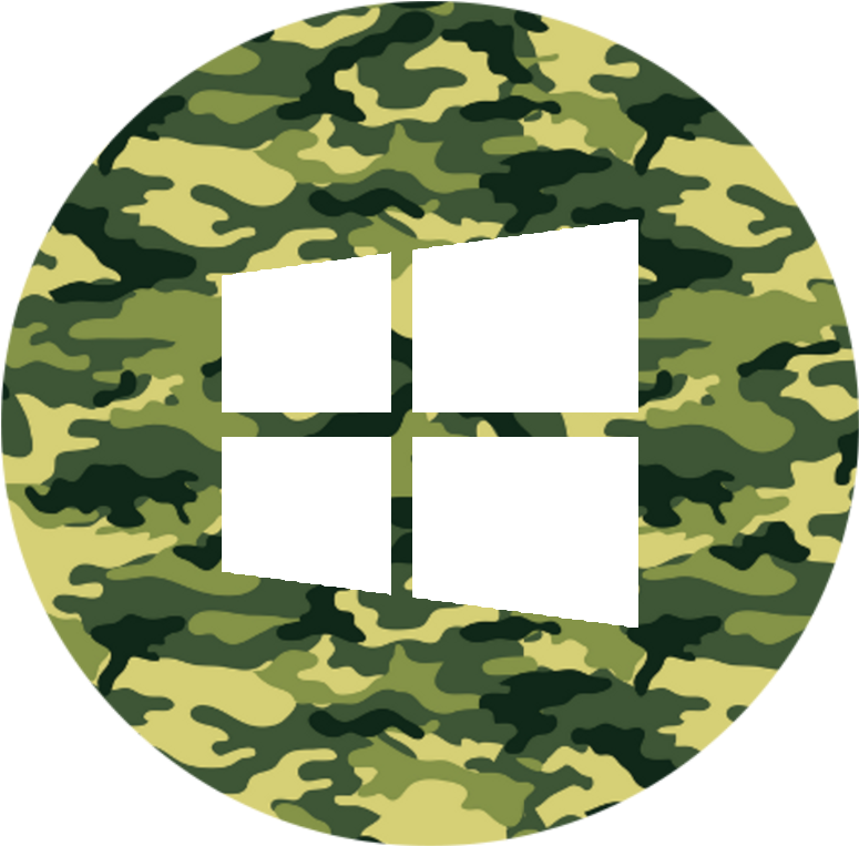 Objetos, Logotipos, Imagens E Ícones Com Textura Camuflada (800x800), Png Download