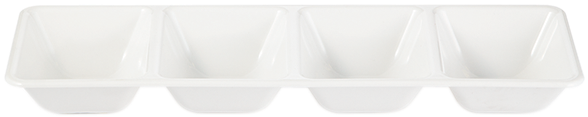 White Serving Tray (600x600), Png Download