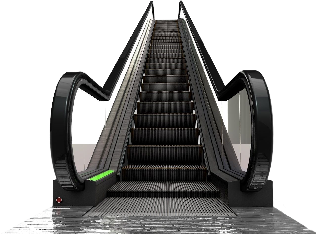 Escalators (1280x967), Png Download