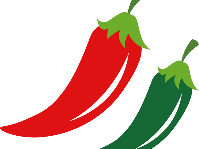 Pepper Clipart Serrano Pepper (640x480), Png Download
