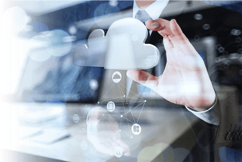 Cloud Hosting Solutions (1600x535), Png Download