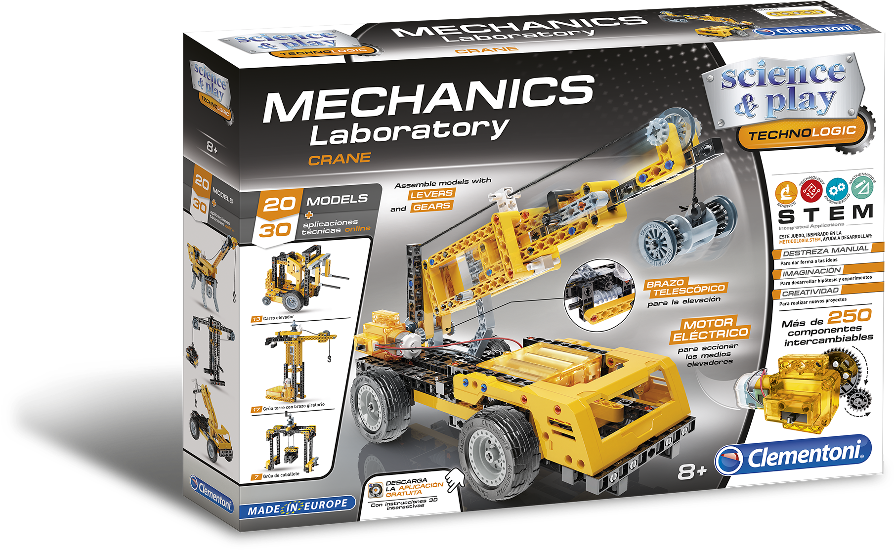 Mechanics Laboratory - Cranes Kit (1890x1461), Png Download