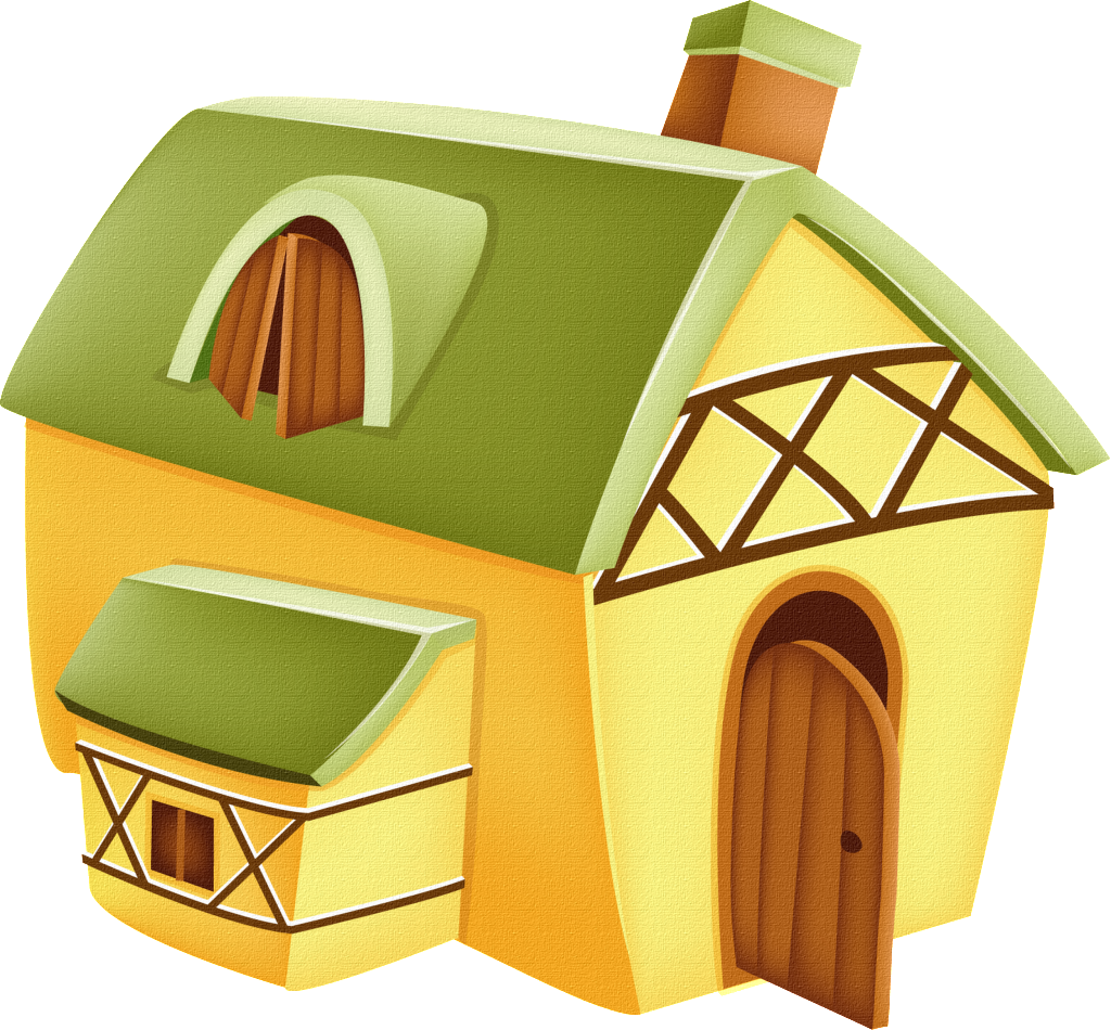 A Hand Painted Fairy House Transparent (1024x950), Png Download