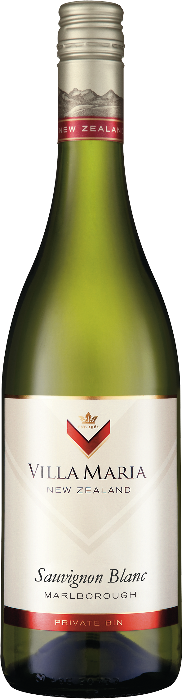 Villa Maria Estate Private Bin Sauvignon Blanc 2014 (685x2362), Png Download