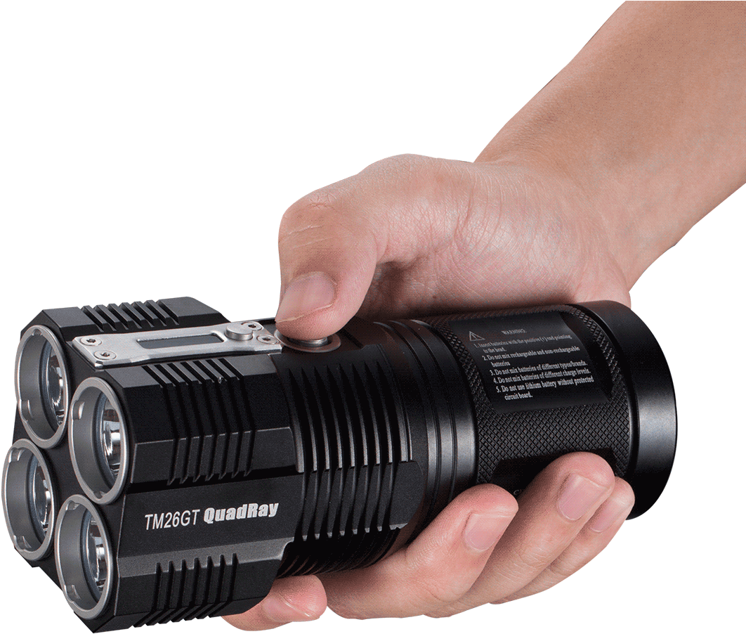 Nitecore Tm26gt Quadray 4x Xp L Hi V3 3500lm Ac Recargable (1200x1200), Png Download
