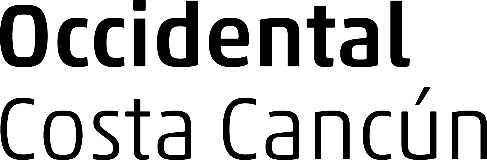 Occidental Costa Cancun (1651x544), Png Download