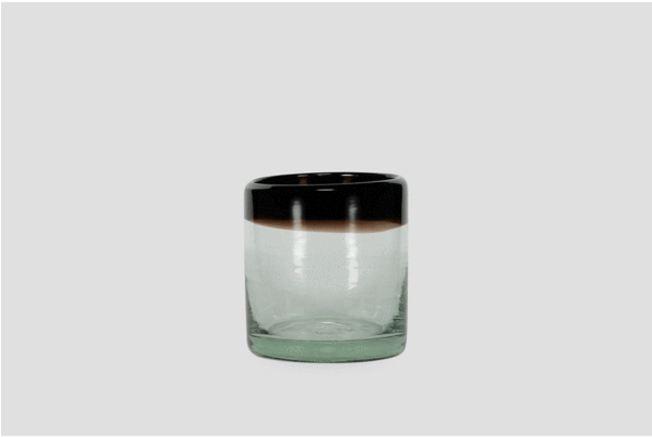 Cdmx Lagos Del Mundo Set Of 4, Glass Tumblers In Black (600x800), Png Download