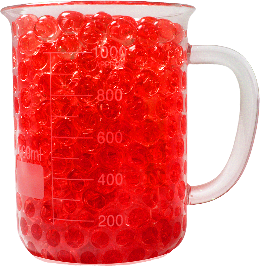 Download Red Rainbow Beads Growing Polymer Gel Balls12 Grams Full