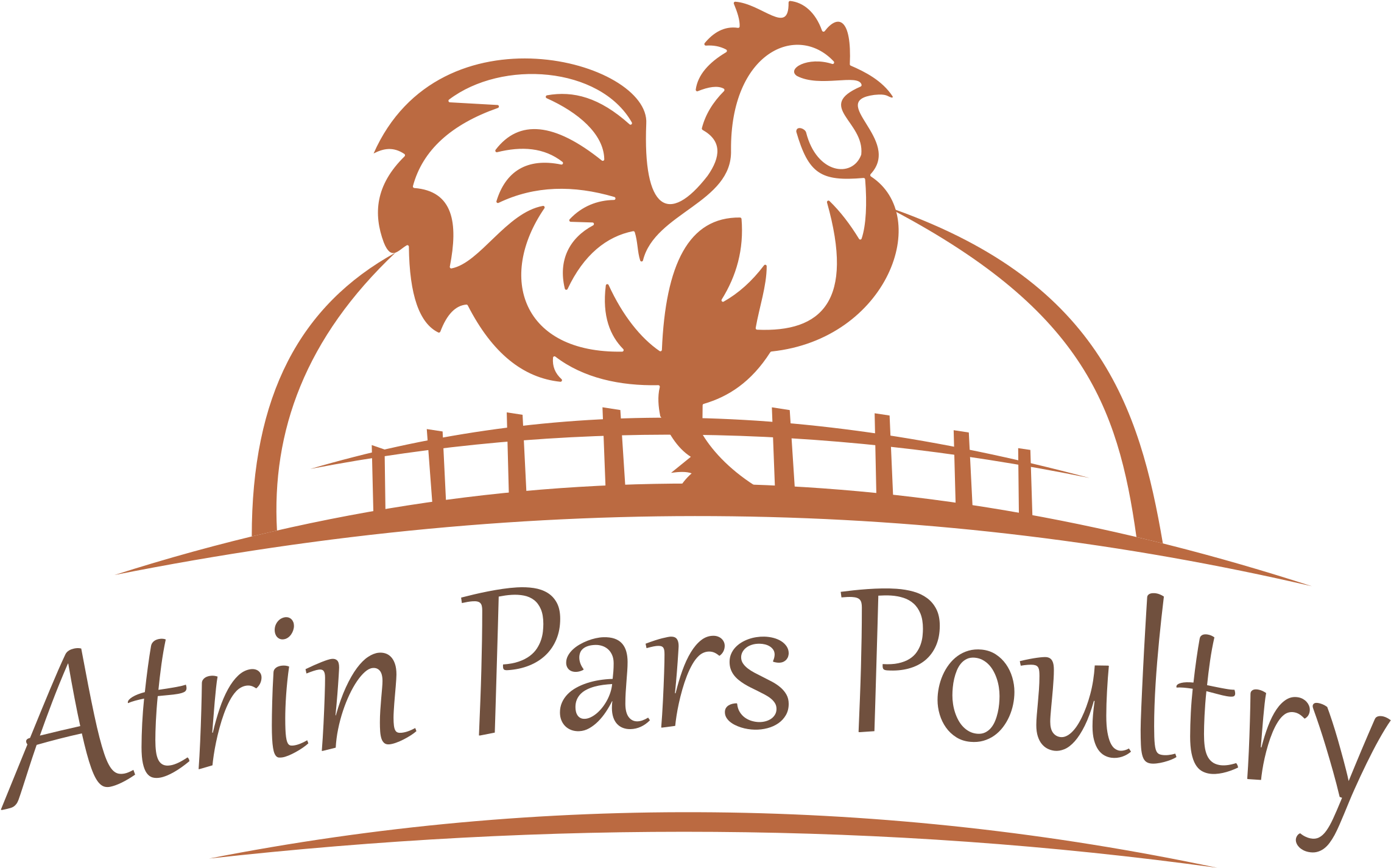 At Atrin Pars Poultry Logo One Will Find Thousands (2383x1524), Png Download