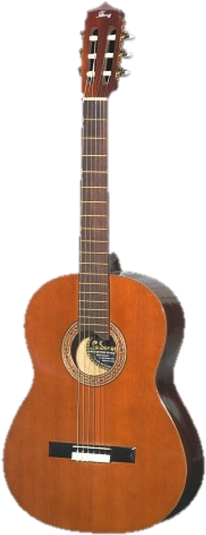 Guitarra Profesional Acústica La Santandereana (424x1100), Png Download