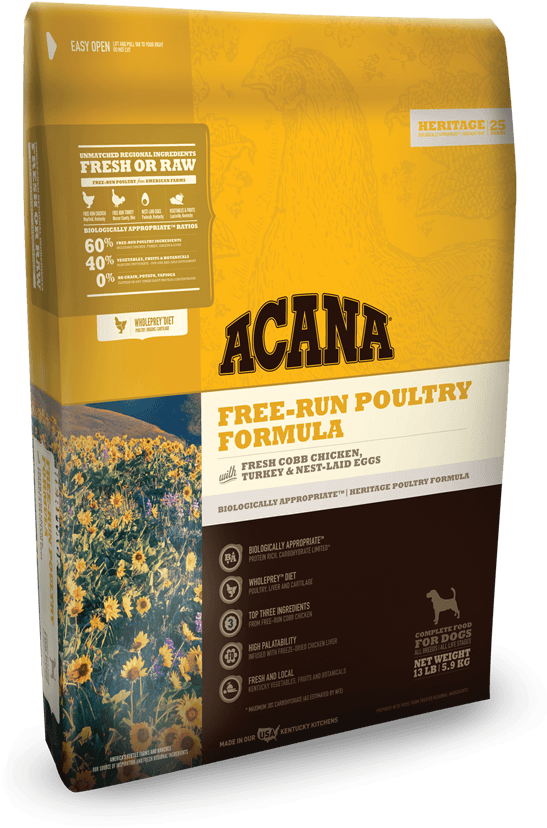 Acana Dog Prairie Poultry (765x900), Png Download