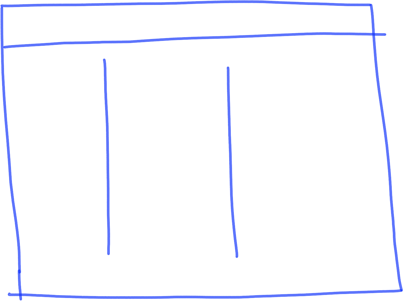 A Box With A Few Lines Gives You A Table (1322x987), Png Download