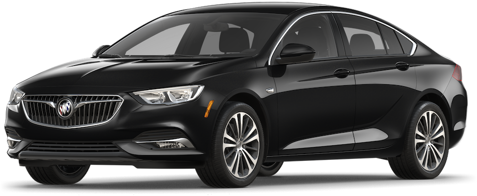 Black 2018 Buick Regal (1000x550), Png Download