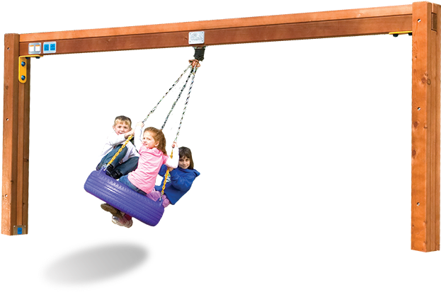 Tire Swing Png (892x447), Png Download