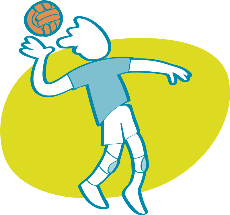 Voleibol (1020x953), Png Download