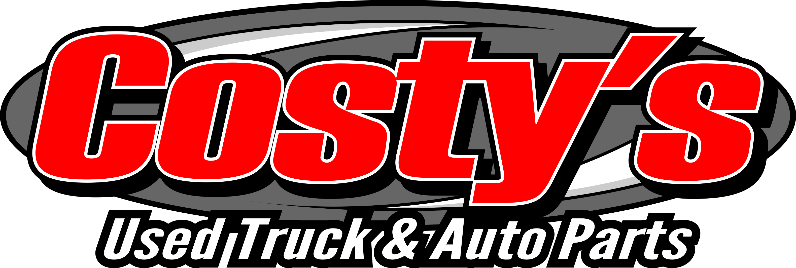 Costy's Used Truck & Auto (3161x1065), Png Download