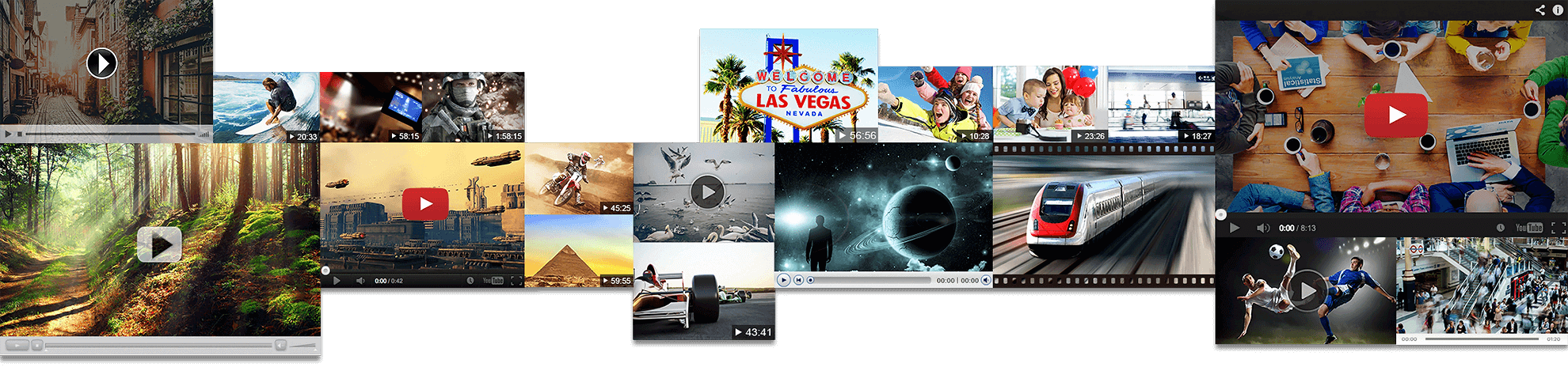 The Qts Media Library Will Automatically Create A Video (1980x464), Png Download