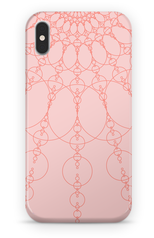 Case Círculo Fractal Rosa De Sandro Miccolina (800x800), Png Download