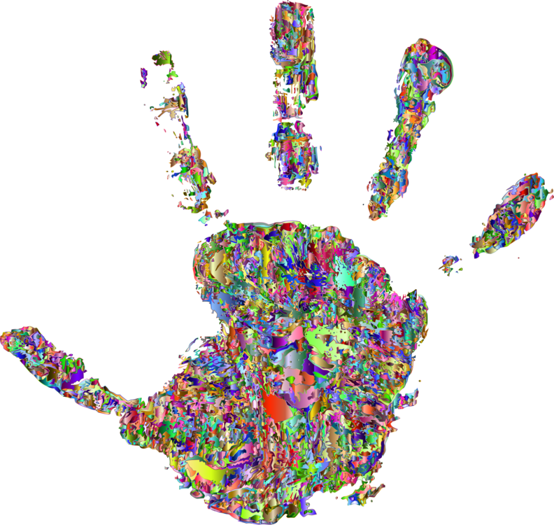 Printing Surrealism Hand Body Jewellery (792x750), Png Download
