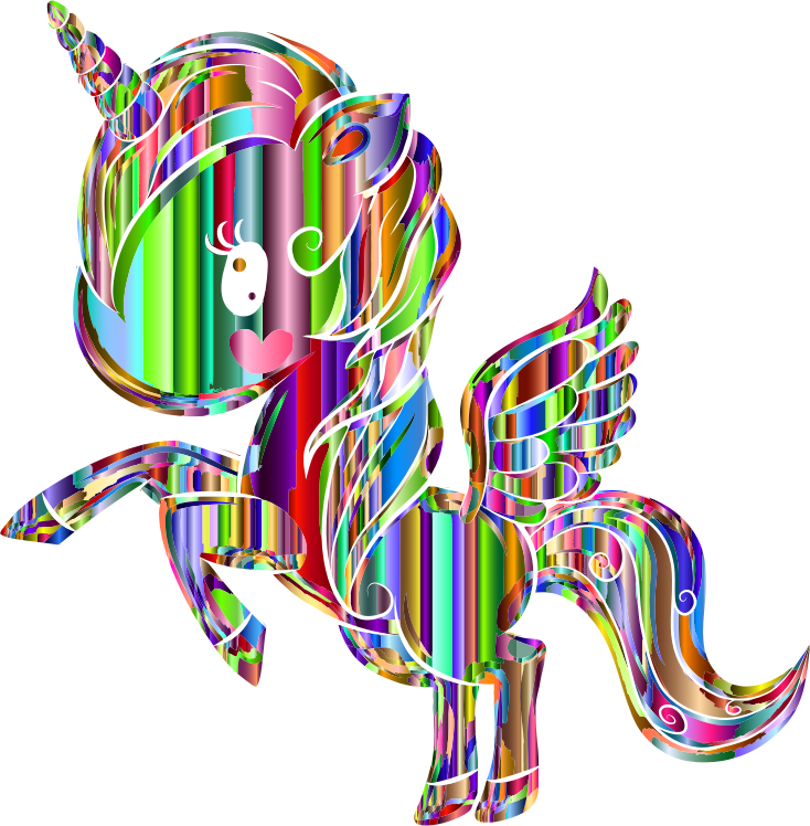 Cuddly Unicorn By Annalise1988 Surreal (734x748), Png Download