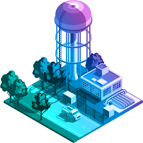 Illustration Of A Water Plant (610x609), Png Download