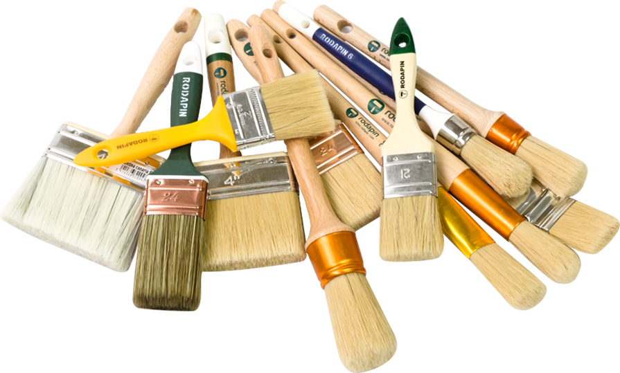 Brochas Para Pintura (895x539), Png Download