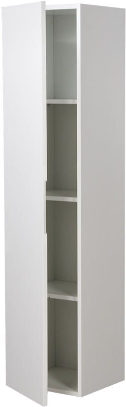 Essence 1 Linen Cabinet With Fingerpull Handle (850x850), Png Download