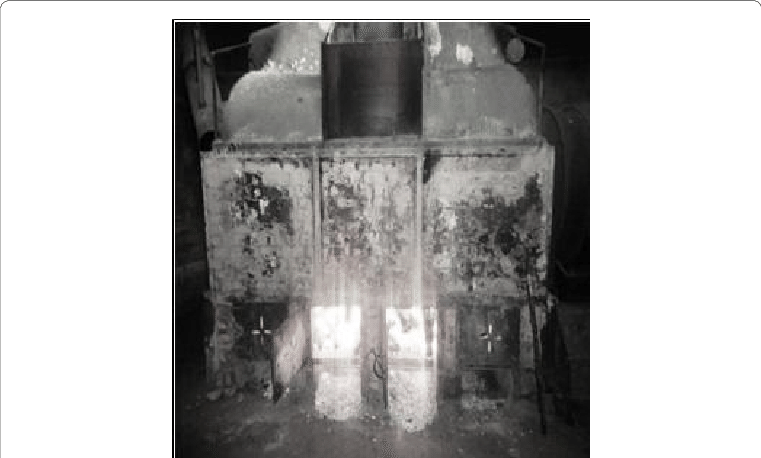 Open Combustion Of Fire Wood Below Rotary Drum (761x458), Png Download