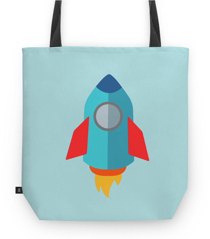 Bolsa Foguete Ii De Decoravie (800x800), Png Download