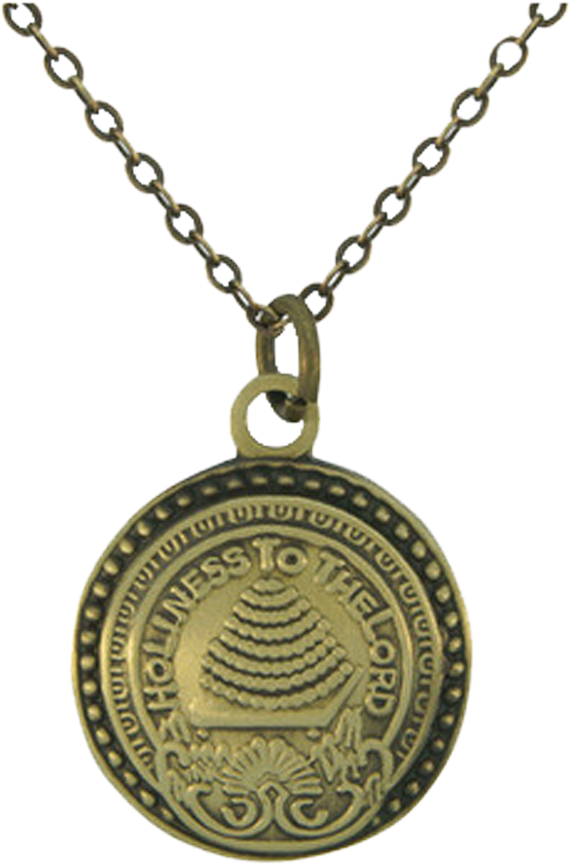 Salt Lake Temple Doorknob Necklace (1000x1000), Png Download