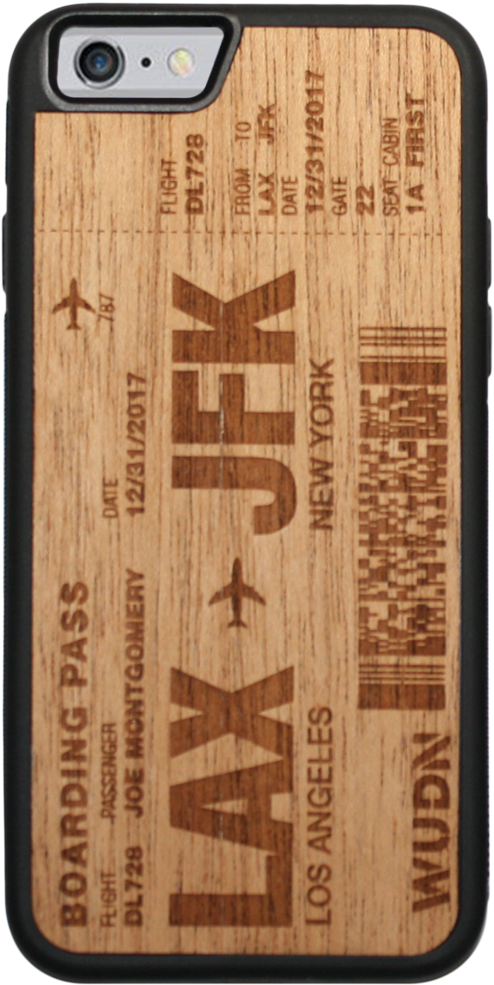 Slim Wooden Phone Case (750x1024), Png Download