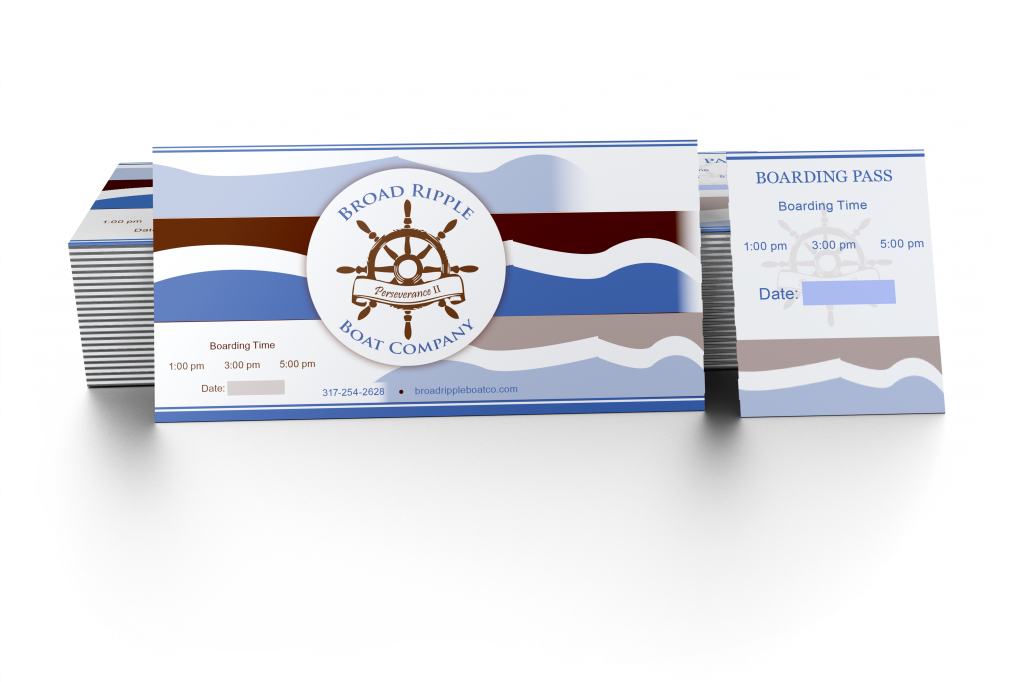 Excursion Boat Boarding Pass (1024x682), Png Download