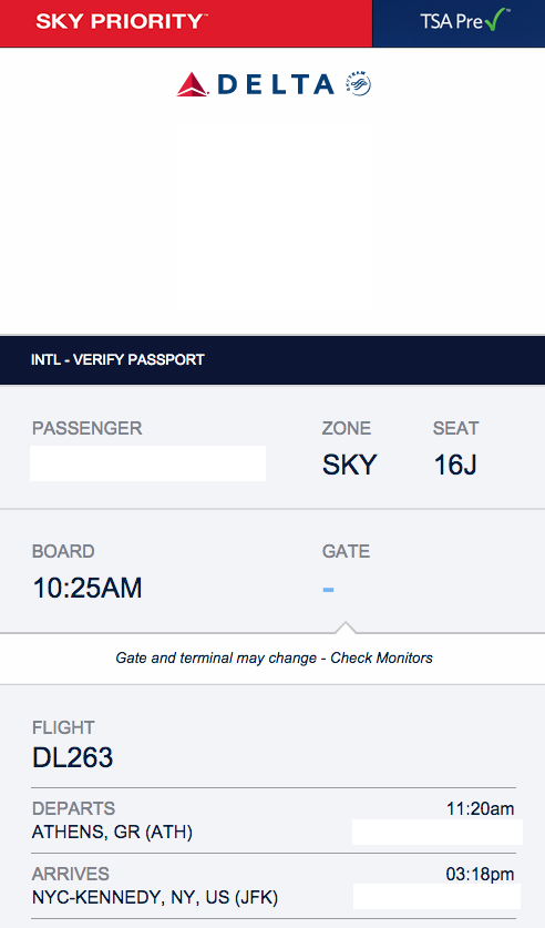Upload A Boarding Pass Like This With The Personal (492x837), Png Download