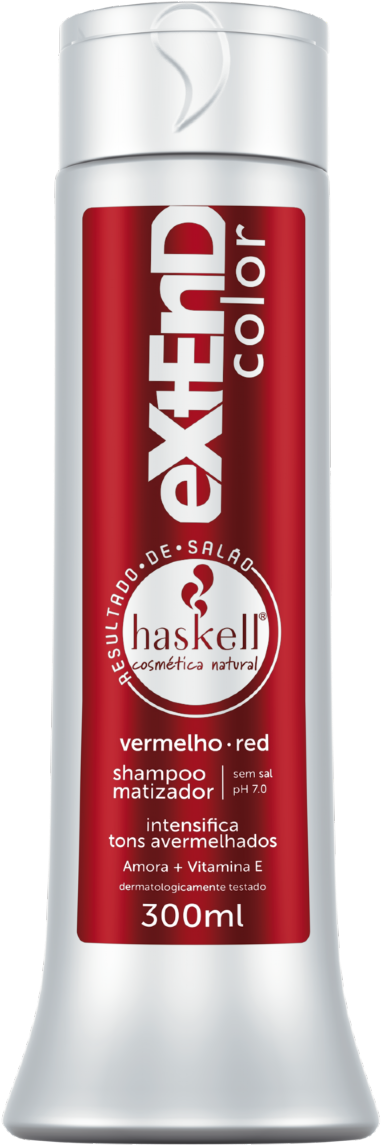 Shampoo Matizador Vermelho (1000x2425), Png Download
