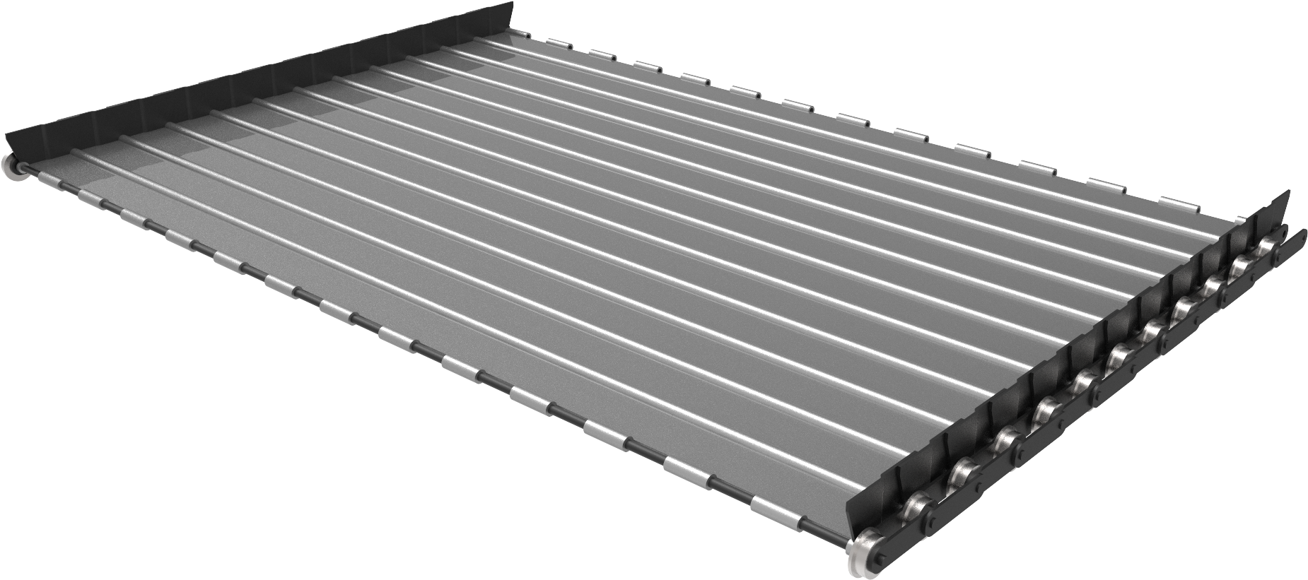 Hinged Steel Conveyor Belts (1920x1080), Png Download
