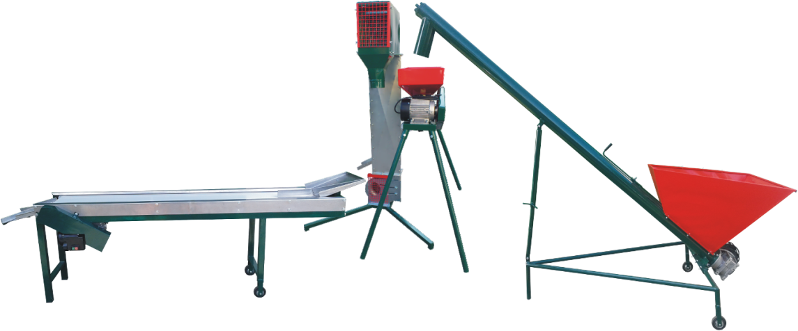 Conveyor Belt Table Is Dedicated For Control Of Nuts (1200x507), Png Download