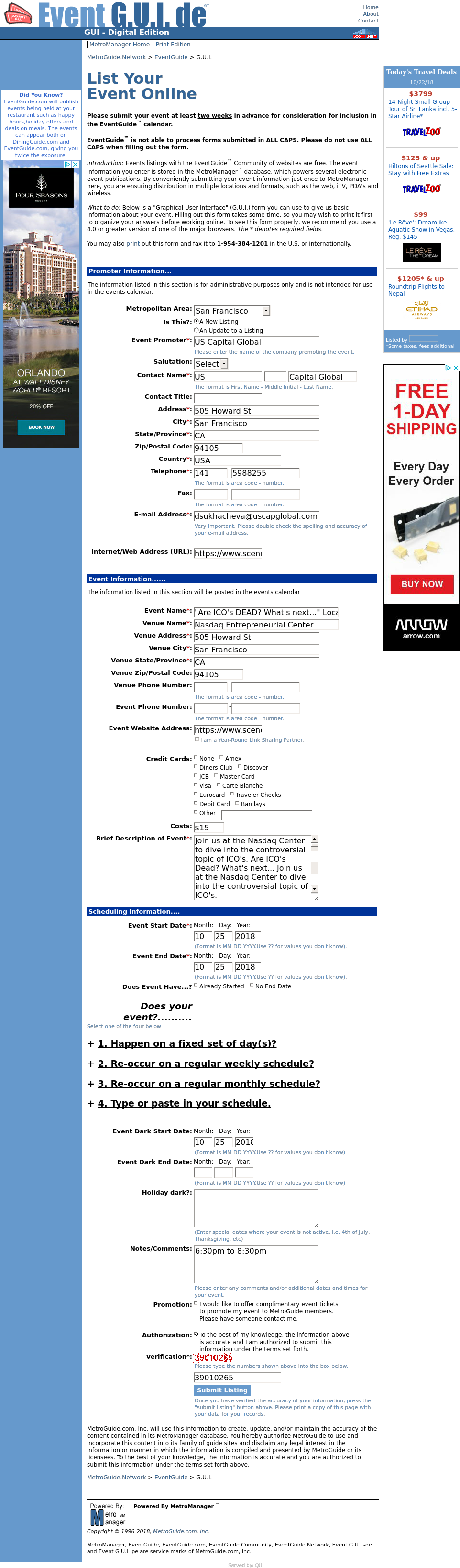 We Posted To San Francisco Event Guide (1024x3276), Png Download