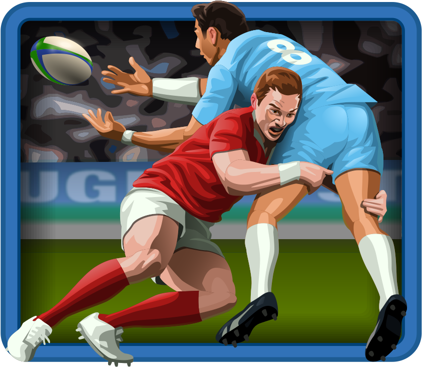 Rugby Star Online Slot (900x774), Png Download