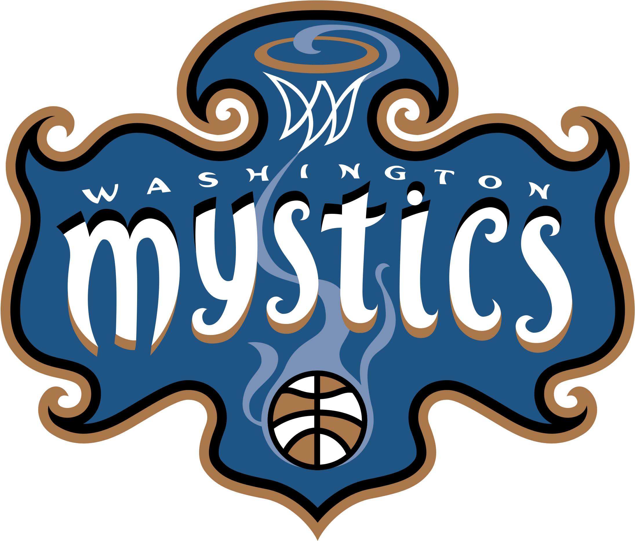 Washington Mystics Logo Png Transparent (2400x2400), Png Download