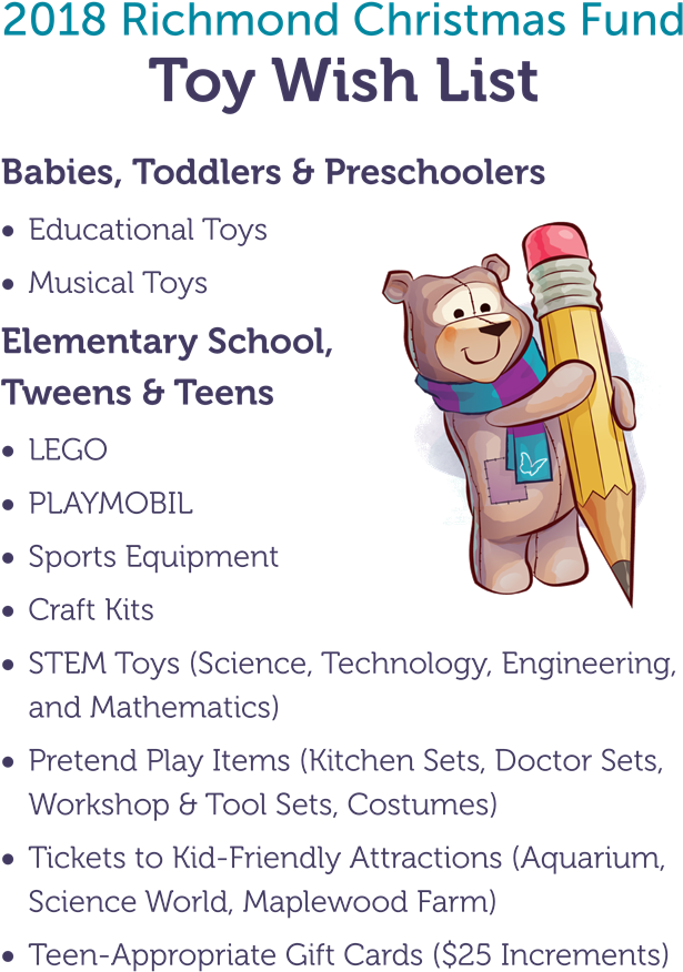 2018 Toy Wish List (625x890), Png Download