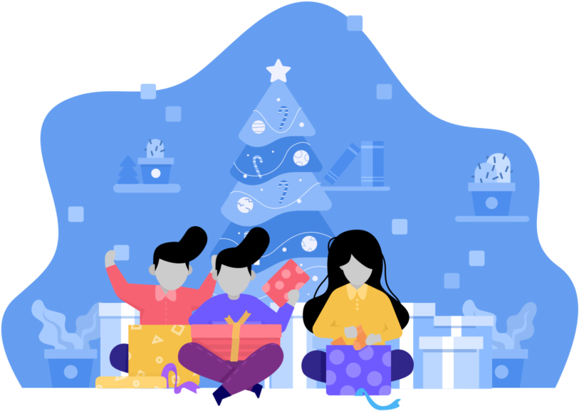 L'arbre De Noël En Entreprise (868x621), Png Download