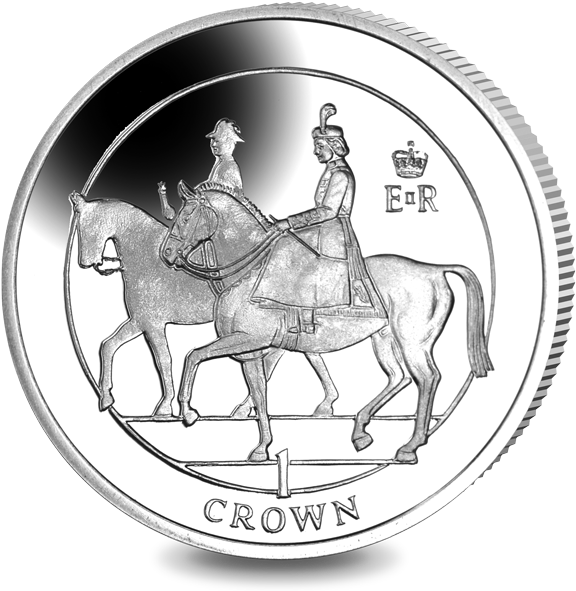 The Queen's Sapphire Jubilee Of The Coronation (588x600), Png Download
