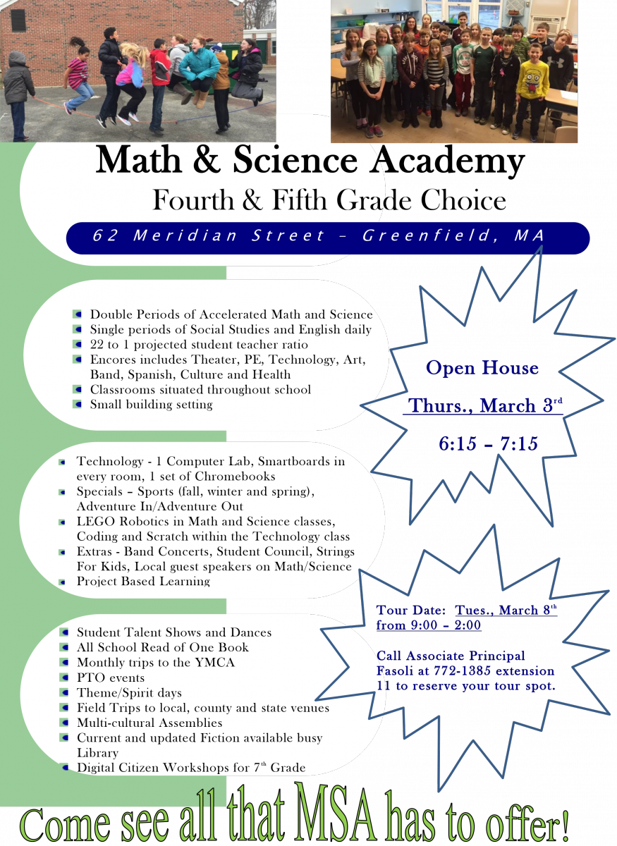 Msa Open House 2016 (875x1200), Png Download