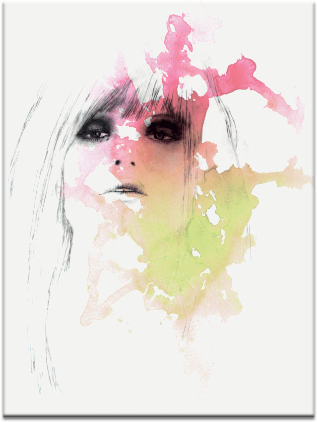 Fear Lust - Artist Lane 07sl - P2638 Fear Lust Canvas Artwork By (900x900), Png Download