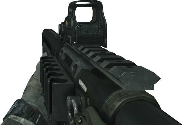 Aa-12 Holographic Sight Mw3 - Call Of Duty: Modern Warfare 3 (607x415), Png Download