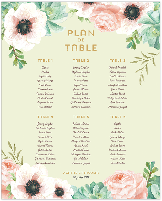Personalised Botanical Wedding Invitation (700x700), Png Download