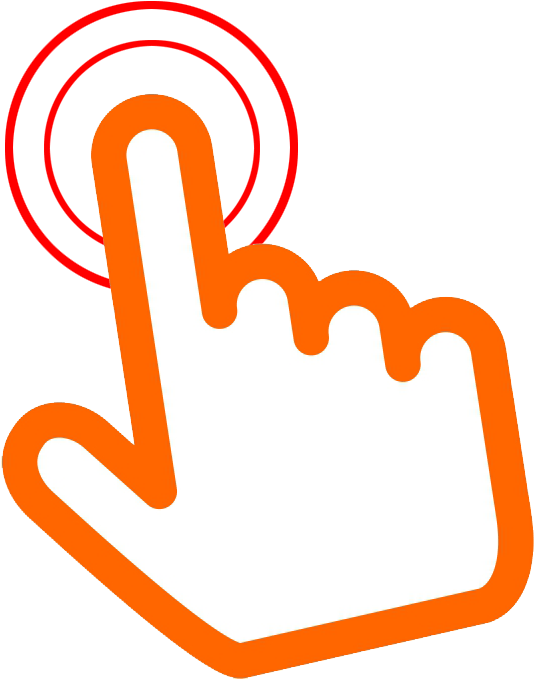 Free Icons Png - Poniter Hand Png (537x687), Png Download